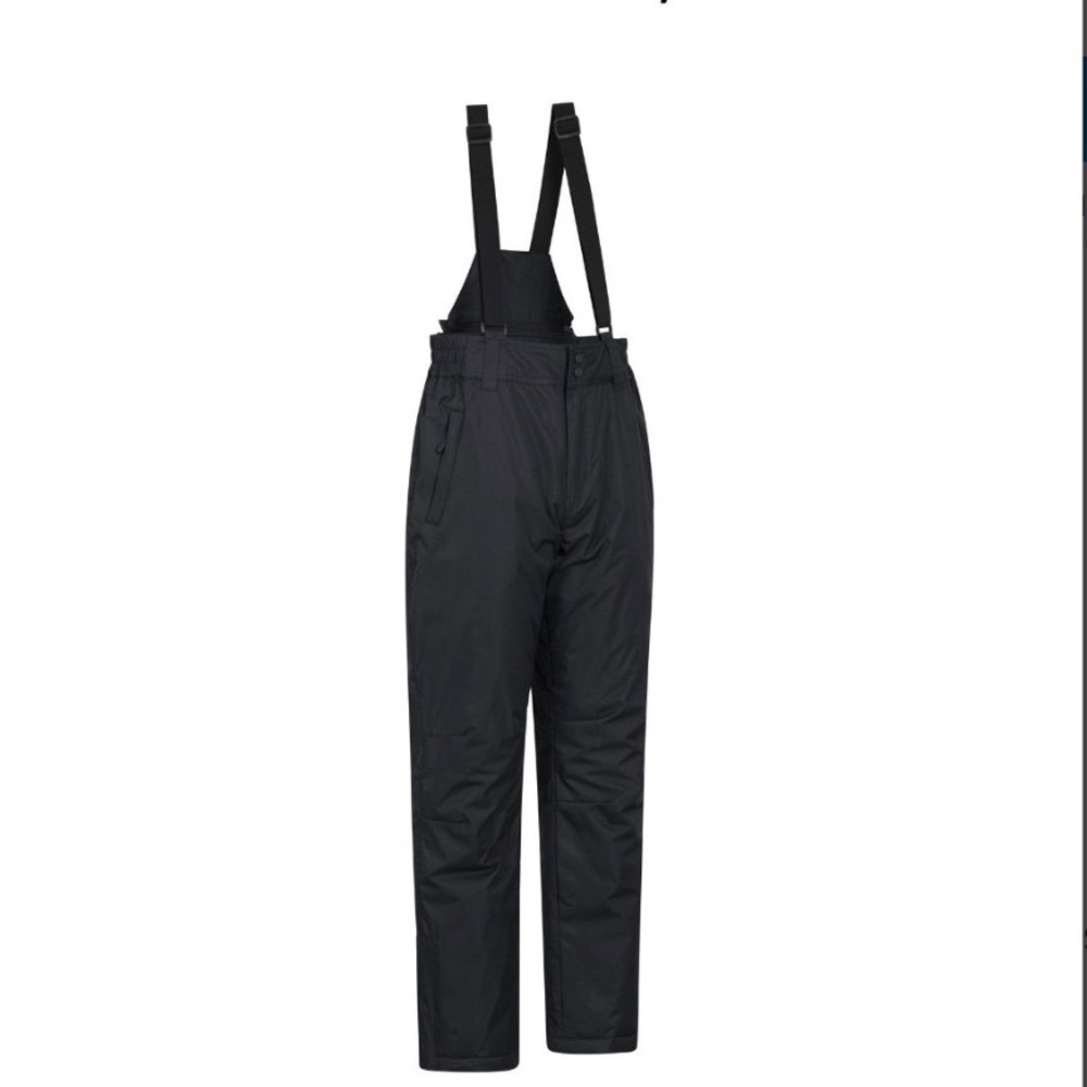 Mountain‎ Warehouse Dusk II Ski Pants Black Water Resistant Insulated Size L NWT